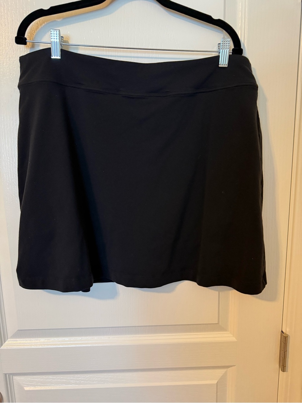 Athleta Black Active Skort with Wide Waistband